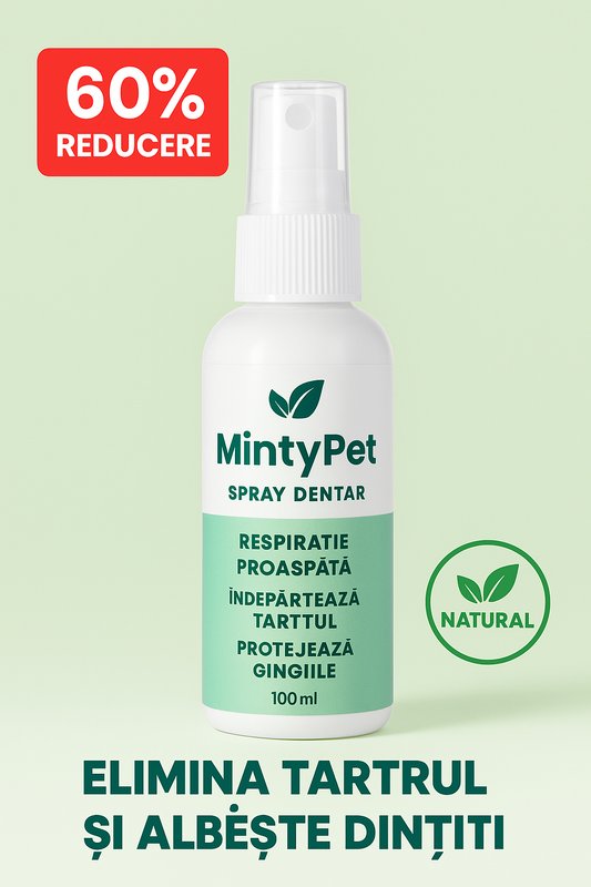 Spray Oral MintyPet Tartru si Gingii