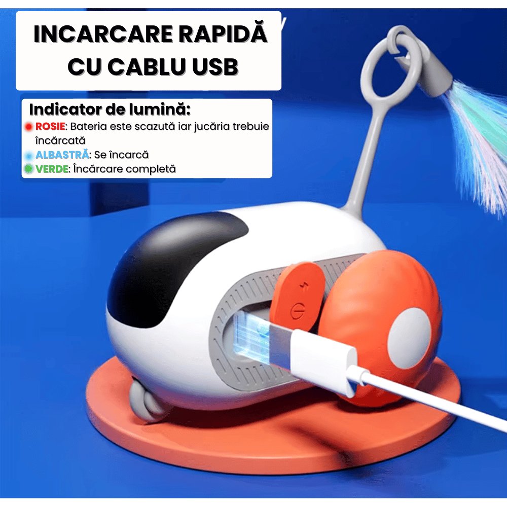 Jucărie Inteligentă Pisici Turbo Mouse® - Main Store