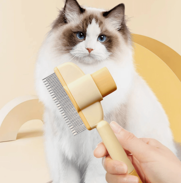 Perie Comb Cu Buton - Main Store