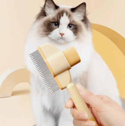 Perie Comb Cu Buton - Main Store