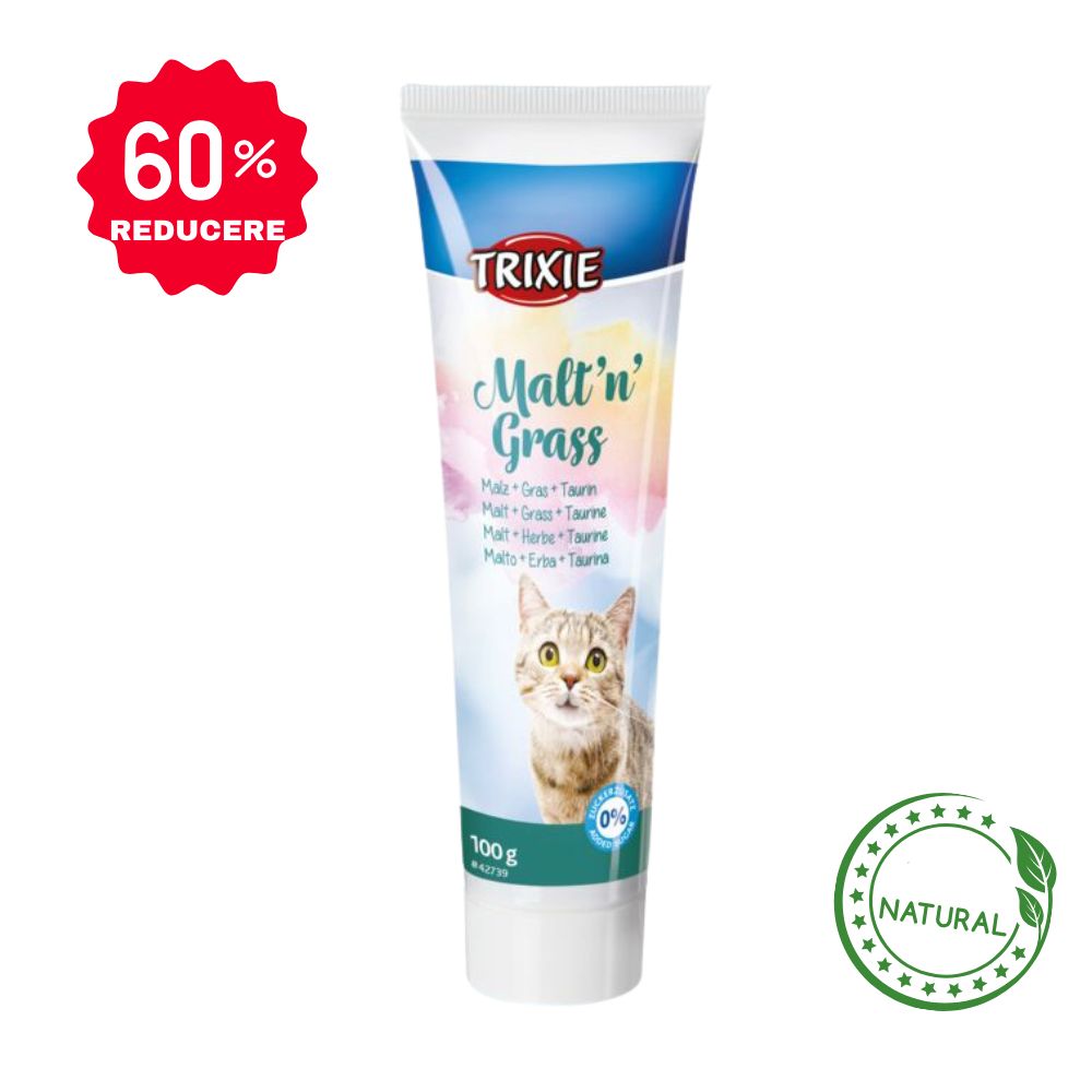 FelinaCare Crema cu Iarba Pisicii si Malț